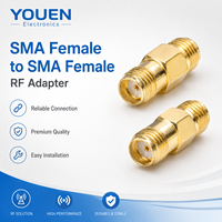 Adaptateur coaxial RF femelle-femelle version subminiature pour extension de câble RF