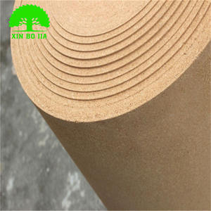 Rouleau de liège Xin Bo Jia, densité 300 kg/m³, résistance à la compression 80N, pour panneaux de meubles et revêtements de sol, vente directe d'usine Guangdong - Product Image 4