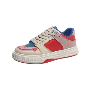 Scarpe da donna Allie estive Casual per pedane da corsa traspiranti con anatra alla moda bianca alla moda con plateau in Mesh stringate - Product Image 6