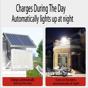 عملي فائق السطوع ، جهاز استشعار عن بعد للجسم ABS ، جهاز تحكم عن بعد IP68 شمسي LED للحدائق وإضاءة الطرق الخارجية - Product Image 5