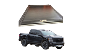 Couvre-lit rétractable manuel électrique pour <span class=keywords><strong>Nissan</strong></span> <span class=keywords><strong>Navara</strong></span> <span class=keywords><strong>Np300</strong></span> D40 Titans couverture roulante en aluminium robuste - Product Image 5