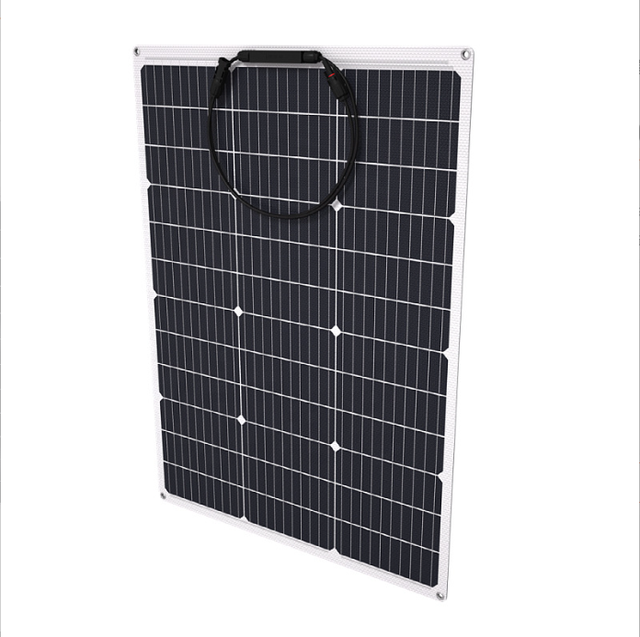 Bendable Monocrystalline Solar Blanket Solar Panels 200 Watt Flexible PV Panel Kit for RV Yacht Home Off-Grid Power Supply