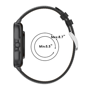 Correa de Reloj Inteligente de Cuero Genuino de Fábrica de 22 mm y 20 mm para <span class=keywords><strong>Amazfit</strong></span> GTS3 <span class=keywords><strong>GTS</strong></span> 2mini, Correa para <span class=keywords><strong>Huami</strong></span> Huawei - Product Image 3