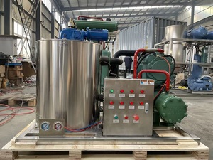 Haiyue làm mát bằng nước 3 tấn nước muối <span class=keywords><strong>Flake</strong></span> máy nước đá sus316 lót công nghệ cao nước biển <span class=keywords><strong>Flake</strong></span> máy nước đá cho câu cá - Product Image 5