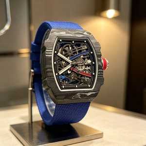 Luxury Ultra-Thin Carbon Fiber Men's <b>Watch</b> Fashion Waterproof Sports <b>Mechanical</b> Trendy Wristwatch Limited Wholesale Price - Product Image 1