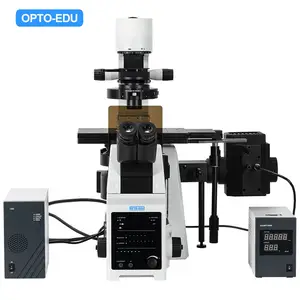 OPTO-EDU A14.0950 BF DF PH POL DIC Relief Hoffoman PH Research Level Inverted Biological Microscope