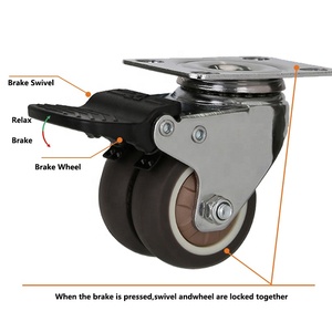 ओम व्यास 1.<span class=keywords><strong>5</strong></span> इंच 2 इंच 50 मिमी छोटी ट्रॉली व्हील सुई असर रोलर स्केट टीपर रोलर स्केट टीपीआर लाइट ड्यूटी ड्यूली कैस्टर व्हील - Product Image 3