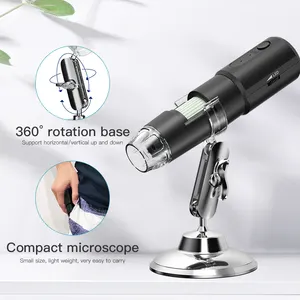 Microscópio digital com wi-fi, endoscópio com ampliação, câmera de microscópio móvel sem fio 1000X, Inskam 314 para inspeção de PCB