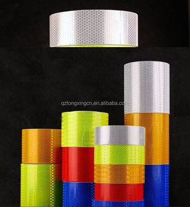 HAUTE INTENSITÉ panneau de signalisation feuille de diamant réflecteur de qualité prismatique film hautement réfléchissant PET PVC <span class=keywords><strong>ACRYLIQUE</strong></span> adhésif étanche - Product Image 1