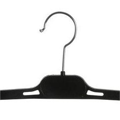 Vielseitige schwarze Kunststoff-Kleiderbügel für Schals und Handtücher – Organizer für Kleidung, Garderobe, Badezimmer, Tischdecken und Krawatten - Product Image 2