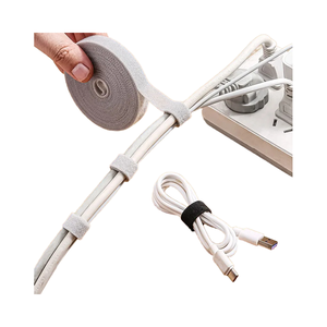 <span class=keywords><strong>สาย</strong></span>รัดไนลอนพับได้สำหรับจัดระเบียบ<span class=keywords><strong>สาย</strong></span>สัญญาณเสียงที่ยืดหยุ่นได้สำหรับจัดการสายรัดคอมพิวเตอร์ในห้องนั่งเล่นตู้เสื้อผ้า - Product Image 4