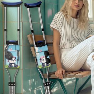 Free sample High Quality New Old Man <b>Walking</b> <b>Stick</b> Telescopic Canes T Handle Stable Crutch bag No Slip Pole <b>Folding</b> Hiking - Product Image 2