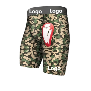 Shorts Bermuda noirs pour hommes, séchage rapide, avec cordon de serrage à la taille et poches latérales, vêtements de sport décontractés - Product Image 1