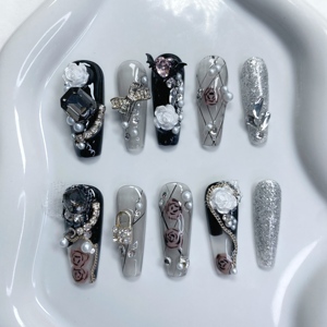 Uñas Postizas Hechas a Mano de Alta Calidad, Sin Intermediarios, Precio de Fábrica, Gruesas y Lisas, Personalizables - Product Image 5