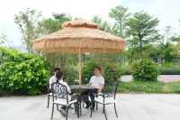 Parasol de plage en chaume synthétique, style Tiki, pour terrasse et bar, 2023