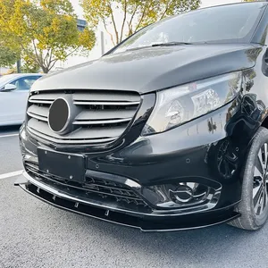 2016 a 2023 para Mercedes Benz Vito W447: Kit de carrocería con alerón difusor de labio de parachoques delantero y protector inferior tipo pala, accesorio automotriz - Product Image 5