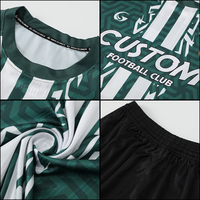 Maillot de football personnalisé sur mesure, impression de qualité thaïlandaise, broderie de logo, équipe de club, entraînement, ensemble de maillot de football vierge, Z25820