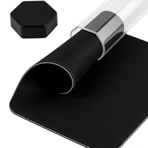Venta al por mayor directa de fábrica: Tubo de almacenamiento hexagonal transparente de aleación de aluminio para tapetes de juego, color y logotipo personalizados, moderno. - Product Image 4