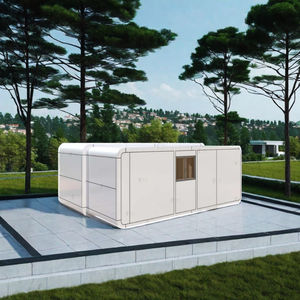 Maison préfabriquée de luxe moderne en conteneur maritime à vendre au Canada, standard, extensible, pliable, véranda en verre - Product Image 2