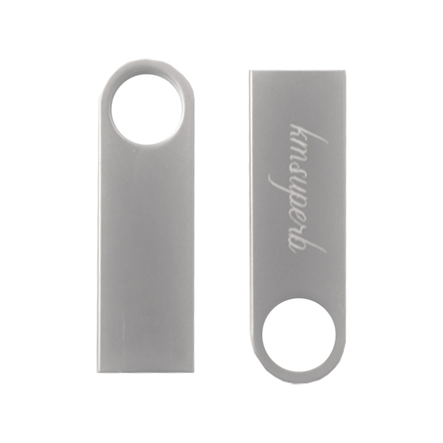 Small Metal USB Flash Memory Portable Original Steel 8gb Stick Shape USB Flash Drive with Hole