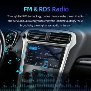 Rhythm 9" Bulk Supply Car Touch Screen Stereo <b>Wireless</b> Phone Link GPS Navigation Car Audio Unit for Ford Fiesta 2009-2012 - Product Image 4