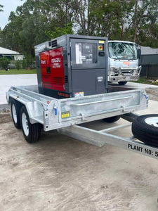 New 10x5 TANDEM trục tiện ích Trailer giá rẻ 900 mét mạ kẽm lồng hoàn toàn hàn để bán xe trailer - Product Image 3