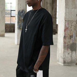 Camiseta de Hombre de Alta Calidad 100% Algodón ET001, Ropa Urbana Personalizada con Corte Holgado y Estampado de Logotipo, Directo de Fábrica - Product Image 4