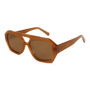 Gafas de Sol Vintage de Acetato de Alta Calidad de la Marca <span class=keywords><strong>VEH</strong></span>, Gafas de Sol Polarizadas para Mujer y Hombre, Doble Puente, Oculos, Gafas de Sol - Product Image 5