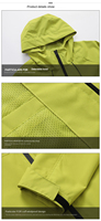 Chaquetas de diseño personalizado para mujer, chaqueta cortavientos transpirable, ropa deportiva impermeable funcional para exteriores, ropa de mujer