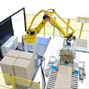 Hiệu quả hoàn toàn tự động <span class=keywords><strong>Robot</strong></span> palletizing máy cho thùng <span class=keywords><strong>carton</strong></span> trường hợp hộp túi palletizing <span class=keywords><strong>Robot</strong></span> Stacker - Product Image 1