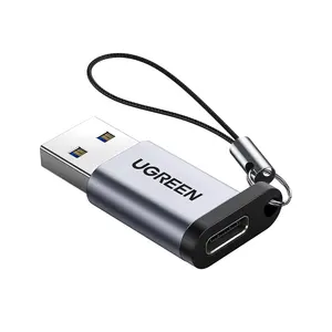 محول UGREEN USB C أنثى إلى USB ذكر نوع C إلى USB شاحن عالي السرعة محول نقل البيانات