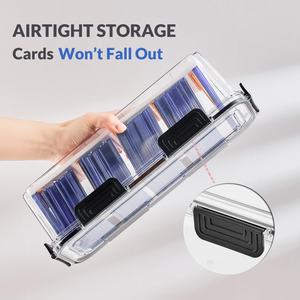 Caja de Almacenamiento para 165 Toploaders o 650 Cartas, Caja de Almacenamiento de Cartas TCG de Plástico Duro para Toploaders - Product Image 3