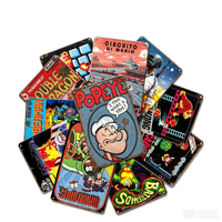 Nouvelles plaques décoratives en métal amusantes pour gamers, enseignes rétro en étain pour la décoration murale de la salle de jeu, affiche métallique vintage pour la grotte du gamer
