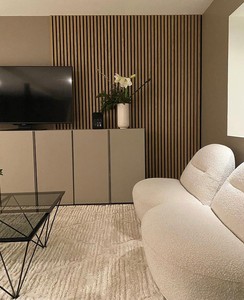 Pannelli Acustici in Legno Moderni Personalizzati con Elevata Riduzione del Rumore (NRC 0.8) Assorbimento Acustico Ecologico - Product Image 6