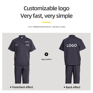 Oem Tinh Khiết Cotton Người Đàn Ông Của Làm Việc Coverall Thoáng Khí Thoải Mái Ngành Công Nghiệp Quần Áo Đồng Phục - Product Image 5