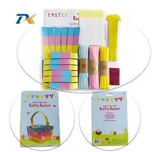 Make Your Own Easter Baskets Craft Kit Party Supplies for Children Party Easter Day New Year Gifts