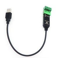 Módulo de cable serial USB a 485, convertidor de comunicación serial RS485 a USB de grado industrial