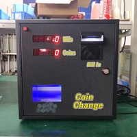 Machine de change de devises TOTEM personnalisée la plus vendue et les mieux notée, garantie 1 an, trémie à 4000 jetons pour les centres de transit et les commerces