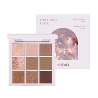Meistverkaufte Hochpigmentierte Matte Glitzer-Lidschatten-Palette Anpassbare Lidschatten-Palette mit Eigenem Label Make-up Lidschatten-Palette