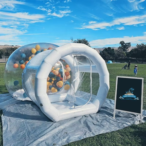 Tende a Cupola Gonfiabili Trasparenti in PVC per Bambini, Castello Gonfiabile a Bolle per Feste all'Aperto - Product Image 4