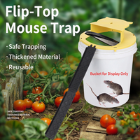 Piège à rats et souris personnalisé à déclenchement automatique, réinitialisation automatique, pour intérieur et extérieur, dispositif de lutte contre les rats et les souris