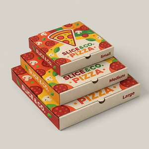 Ching TA Corrugated Mailer Box for Pizza and Food Packaging with Custom Logo Biodegradable <strong>Paper</strong> Packaging Box for Catering - Product Image 1