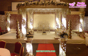 Mandap de boda de estilo diamante blanco, para boda, indio, Miami, con nuevo aspecto de diamante - Product Image 6