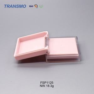 Boîtier compact rose mat pour fard à paupières, 4 compartiments, double couche, pour poudre pressée, correcteur 4 couleurs, 4 compartiments pour poudre, pour blush cosmétique - Product Image 4