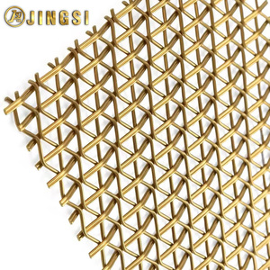 Malla Metálica de Alambre de Latón Ondulado para Puertas de Gabinetes, Malla Decorativa de Alambre Tejido de Acero Inoxidable para Insertos de Gabinetes de <span class=keywords><strong>Cocina</strong></span> - Product Image 3