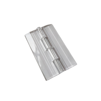 Boîte acrylique transparente pour meubles charnière en plexiglas pour piano clips en plastique charnière pliante transparente pour boîte