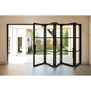 ガラスなしの優れた品質の錬鉄製ドア教会ドア鉄製ゲートデザイン外装ドア鉄
