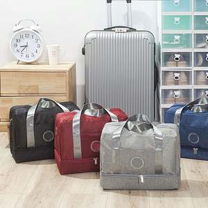 Custom <b>Waterproof</b> Dry Wet Separation Swimming Beach <b>Bag</b> Weekend Travel Handbag Portable Large Capacity Hand Luggage - Product Image 3