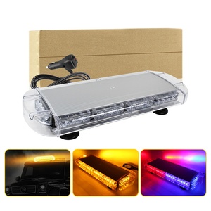 Nueva Barra de Luces Estroboscópicas LED de Alta Potencia de 40W con Carcasa Amarilla, 21.5 Pulgadas, 12-24V, para Vehículos de Bomberos y Ambulancias, Precio de Fábrica Gprgit - Product Image 2
