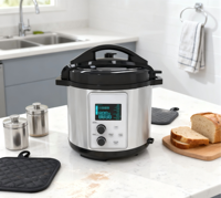 Autocuiseur Électrique Multifonction en Acier Inoxydable GT601-M06 à Commande Micro-ordinateur, 6L-8L, Cuiseur à Riz Domestique Antiadhésif
